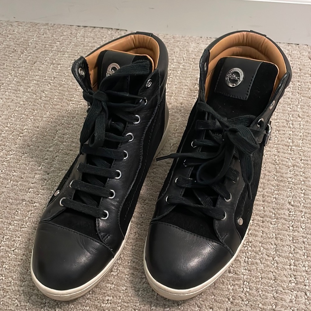 Longchamp black high tops